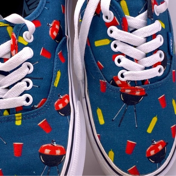 NWT Vans‎ Authentic Blue Ashes/True White Ankle-High Canvas Size 8 Men main image 7